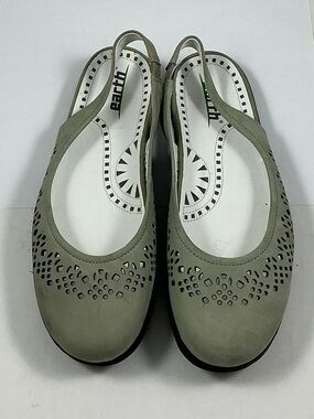 New Earth Kalso Provoke Forest Pale Green Shoes Size 7.5